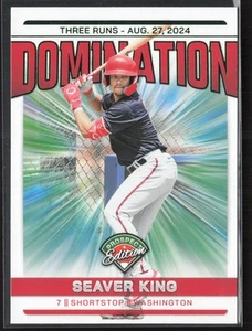 2024 Panini Prospect Edition #18 Seaver King Domination - Picture 1 of 2