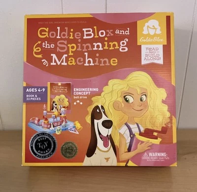 Goldie Blox y la máquina giratoria - Juego completo kit concepto de ingeniería Foto 1 de 4