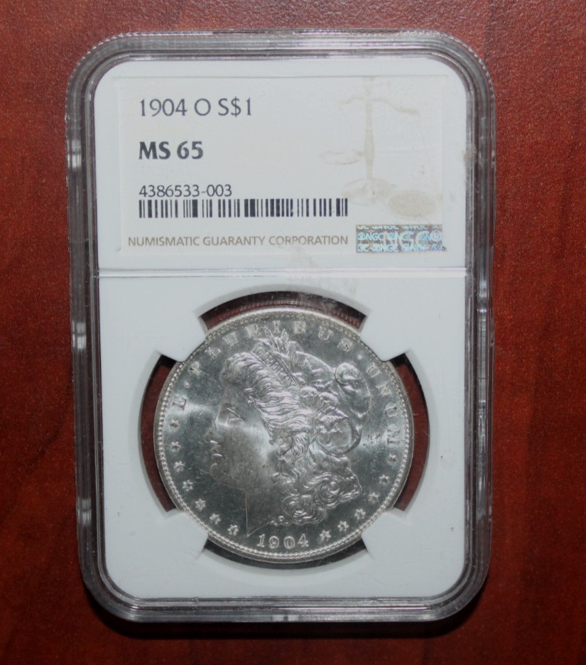 アメリカ1904年Oモーガンダラー1ドル銀貨PCGS MS65PL アメリカ 1ドル銀貨 1904年O PCGS MS66 750 – 野崎コイン