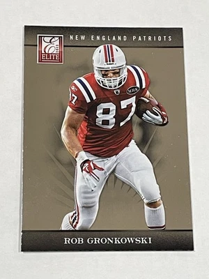 2012 Panini Elite Football #59 - Rob Gronkowski - New England Patriots - Image 1 of 2