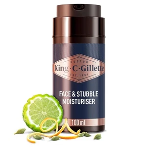 King C. Gillette Feuchtigkeitscreme für Gesicht und Bart, 1 x 100 ml - Bild 1 von 1