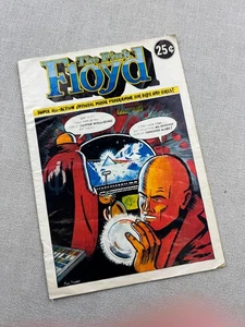 1974 Comic Pink Floyd - Dark Side Of The Moon Original Tour Musik Programm - Bild 1 von 9