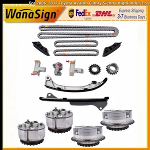 Timing Chain Kit w/ VVT For 2006-2017 Toyota Avalon Camry Sienna Highlander 3.5L - Picture 1 of 7