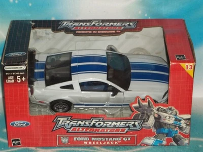 TRANSFORMERS ALTERNATORS SERIES AUTOBOT WHEELJACK FORD MUSTANG GT  FIGURE - Image 1 of 4