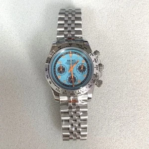 Modifizierte Herrenuhr - VK63 Chronograph 39mm (Seiko Werk) - Saphirglas - Bild 1 von 5