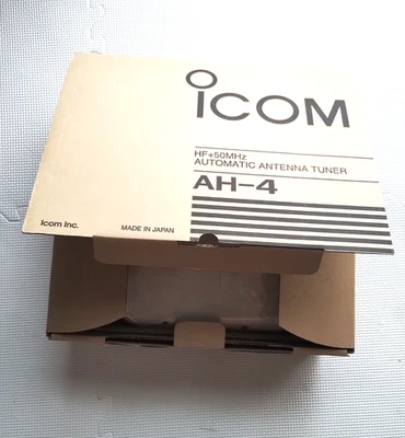 ICOM AH-4 Automatic Antenna Tuner HF 50MHz New - Image 1 of 4