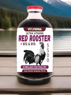 Vitofarma B12 5500 For Red Roosters B15 Atp - Gallos 50ml Exp. 01/28 - Image 1 of 4