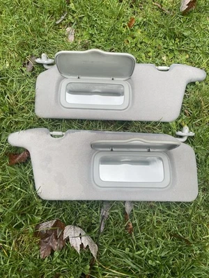 Juego de parasol lateral para conductor y pasajero Honda Civic 2001-2005 par tela gris Foto 1 de 4