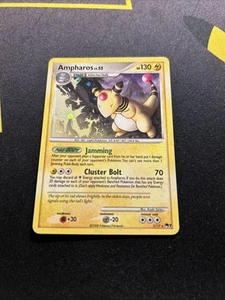 Ampharos 1/17 LP -Rare Vintage Holo Pokemon Card- Pop Series 7 (4s) - Picture 1 of 6