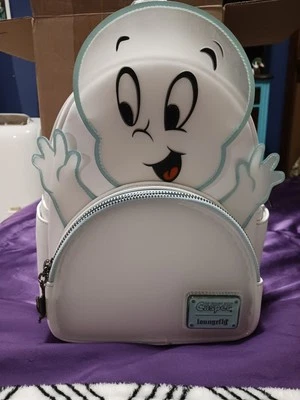 Mini Mochila Loungefly Casper the Friendly Ghost Nueva con Etiquetas Linda Retirada HALLOWEEN  Foto 1 de 3