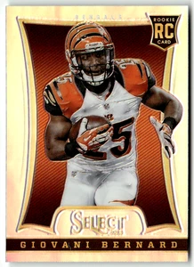 2013 Panini Select NFL Football No. 191 Giovani Bernard Rookie Silver Prizm - Bild 1 von 2