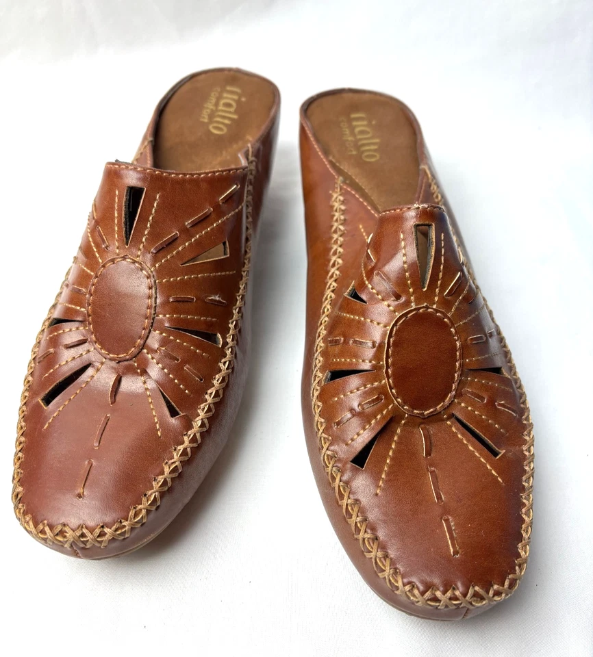 De colección~ Zapatos sin cordones Rialto Mustang para mujer talla 10M marrón cómodos Foto 1 de 4