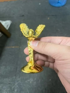 Golden Enthusiasm Spirit Badge For ROLLS ROYCE GHOST CULLINAN WRAITH DAWN - Picture 1 of 8