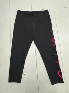 Calvin Klein schwarze Stretch sportliche Kompressionsleggings Damen Größe XXL - Bild 1 von 7