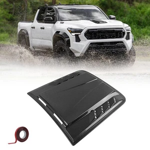 Cubierta de moldura de aire para capó de fibra de carbono para Toyota Tacoma - Imagen 1 de 18