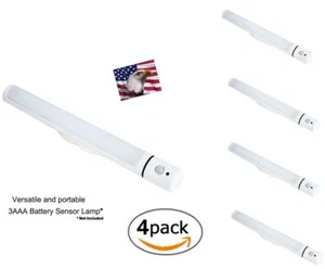 iLett 4er-Pack LED Schrank Licht rotierender Bewegungssensor All in One Taschenlampe - Bild 1 von 12