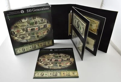 $10 Generations Series 1995/2001/2009 Philadelphia Set Bureau Of Engraving *1056 - Image 1 of 4