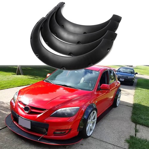 For Mazda 3 Classic Mazdaspeed3 Fender Flares Extension Wider Body Kit