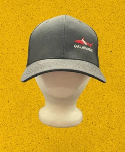 GALAPAGOS Embroidered Mesh Fitted Curved Bill Hat Size M/L New! - Picture 1 of 11