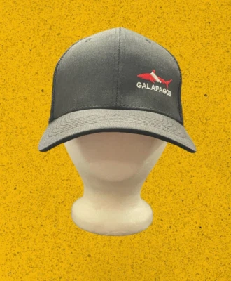 GALAPAGOS Embroidered Mesh Fitted Curved Bill Hat Size M/L New! - Image 1 of 4