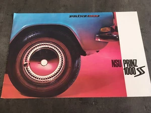 KATALOG NSU PRINZ 1000 SS auf Französisch I2 - Bild 1 von 3