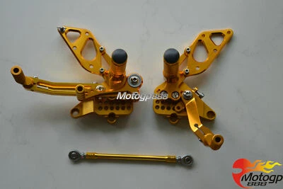 CNC Adjustable Rearset Foot pegs Rear set For Ducati 749 999 916 996 998 S R G - Image 1 of 3