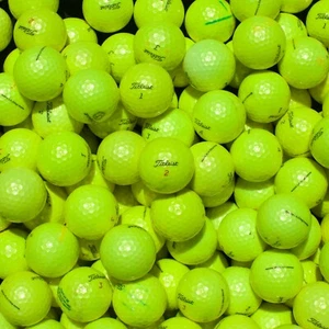 50 Yellow Titleist Pro V1, Pro V1X, AVX Used Golf Balls AAA / 3A FREE SHIPPING - Picture 1 of 4