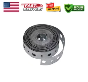 3/4 in. x 10 ft. 28-Gauge Galvanized Pipe Hanger Strap NEW - Picture 1 of 8