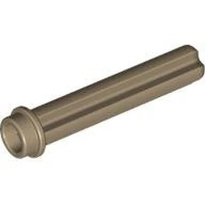 6587 LEGO® Technic, Axle 3L with Stud, 20 Stück, dark tan - Bild 1 von 2