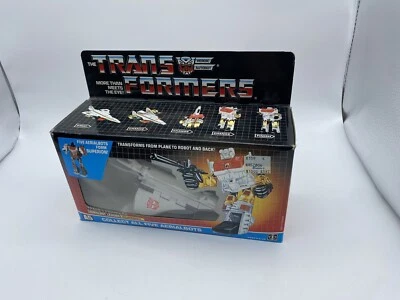 Transformers Original G1 1986 Aerialbot Silverbolt Complete w/ Box and Bubble - Image 1 of 4