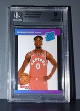 Terence Davis 2019-2020 Panini NBA Rated Rookie Retro Card 1/3431 BGS 9 MINT