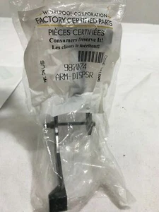 Whirlpool 987074 Arm Genuine OEM Black - Picture 1 of 1
