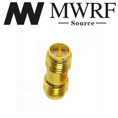 MWRF SOURCE RP-SMA Female to RP-SMA Female adapter; Fast Shipping; US Seller