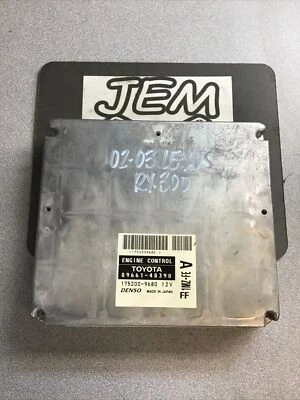 Unidad de módulo de control del motor Lexus RX300 2002 2003 Ecm 89661-48390 E44 039 Foto 1 de 4
