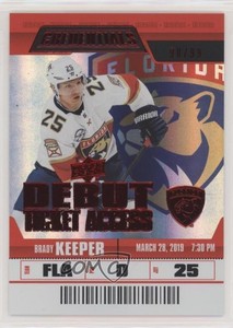 2019 Upper Deck Credentials Debut Ticket Access Red /99 Brady Keeper Rookie RC