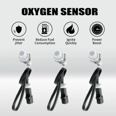 For 1995-03 Ford Ranger V6 3.0L 4.0L 3 Pcs Oxygen O2 Sensor Upstream+Downstream Foto 1 de 4