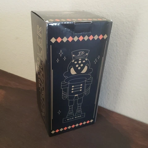 New Anaheim Ducks Hockey Team Nutquacker  Nutcracker Wild Wing NHL Figurine Cover