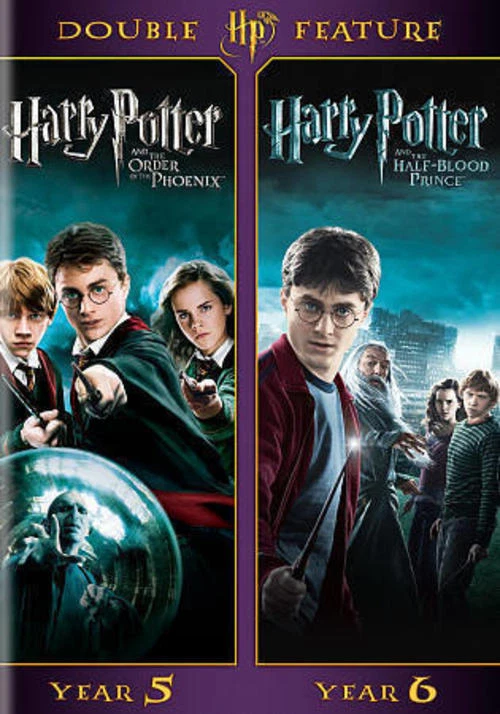 Harry Potter Double Feature Years 5 & 6 (DVD) NEW - Image 1 of 1