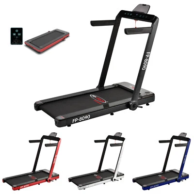 TAPIS ROULANT ELETTRICO PIEGHEVOLE RICHIUDIBILE CAMMINATA SLIM LED BLUETOOTH APP - Immagine 1 di 4