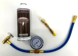 R-290 8 oz can, Gauge & Proseal Mini Direct Inject Kit #3291 - Picture 1 of 4