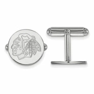 SS NHL Chicago Blackhawks Cuff Links - Picture 1 of 1