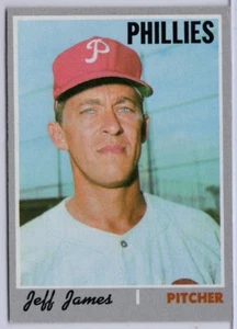 1970 Topps #302 Jeff James in EX Condition Phillies - Picture 1 of 2