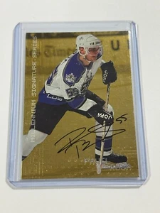 1999-00 ITG Be A Player Millennium Signature Series Gold Pavel Rosa #125 Auto - Picture 1 of 2