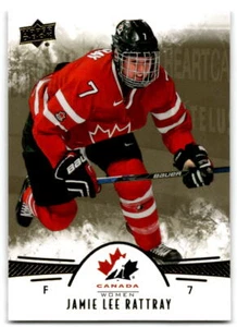 2016-17 Jamie Lee Rattray Upper Deck Team Canada Juniors Gold Rookie - Picture 1 of 2