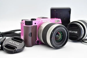 ⏯️[Near Mint] Pentax Q10 Purple Compact Digital Camera 02/06 Lens From Japan - Picture 1 of 22