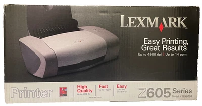 Lexmark 18K0000 Z605 Inkjet Photo Quality Printer 4800DPI 14 PPM - Image 1 of 4