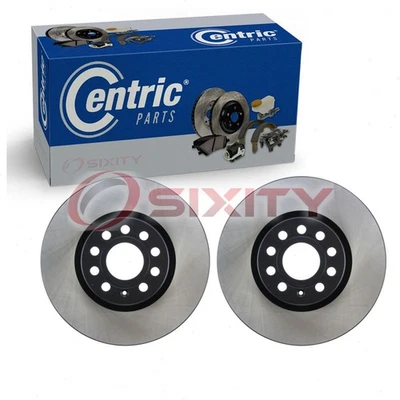 2 pc Centric Front Disc Brake Rotors for 2006-2018 Seat Leon Braking Tire rm - Image 1 of 4
