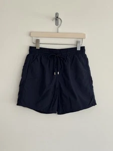 Vilebrequin Turtle Swimming Shorts Plain Navy Blue Medium - Picture 1 of 12