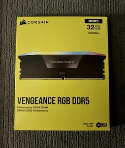 CORSAIR Vengeance RGB 32GB (2 x 16GB) PC RAM DDR5 6400 (CMH32GX5M2B6400C36) - Afbeelding 1 van 2
