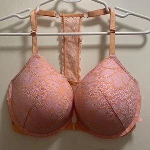 Victoria's Secret Push Up BH 38DD Rosa & Bügel Spitze Gepolstert Neu mit Etikett - Bild 1 von 7